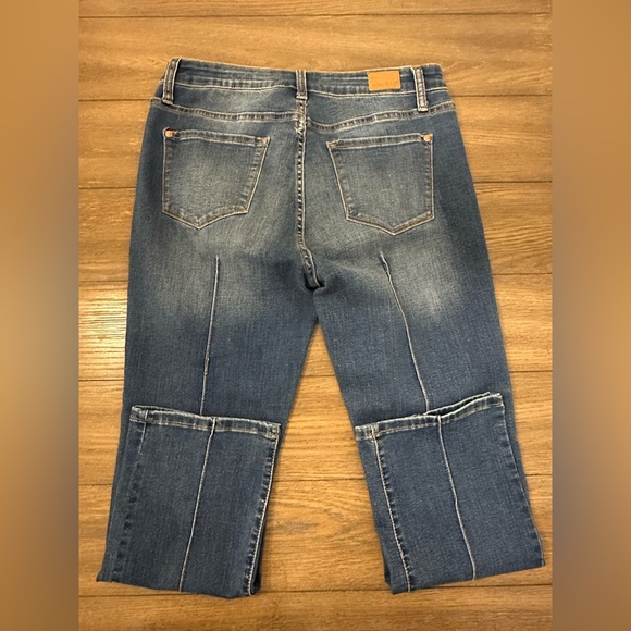 Judy Blue Dark Wash Straight Leg Jeans Size 13/31 - Picture 3 of 6